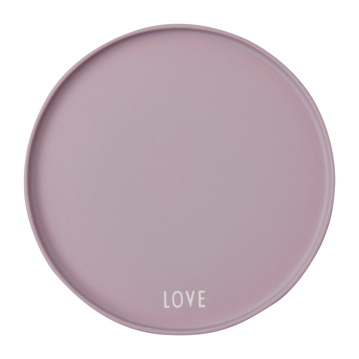Design Letters suosikkilautanen Ø22 cm Love-lavender