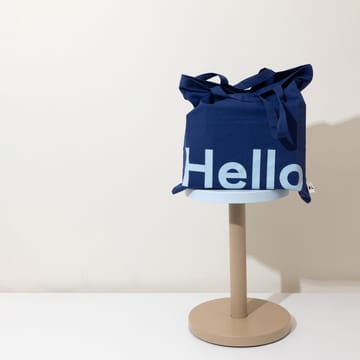 Design Letters Tote bag -laukku - Hello-tummansininen - Design Letters