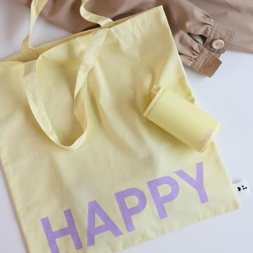Design Letters Tote bag -laukku - Yellow-pink - Design Letters