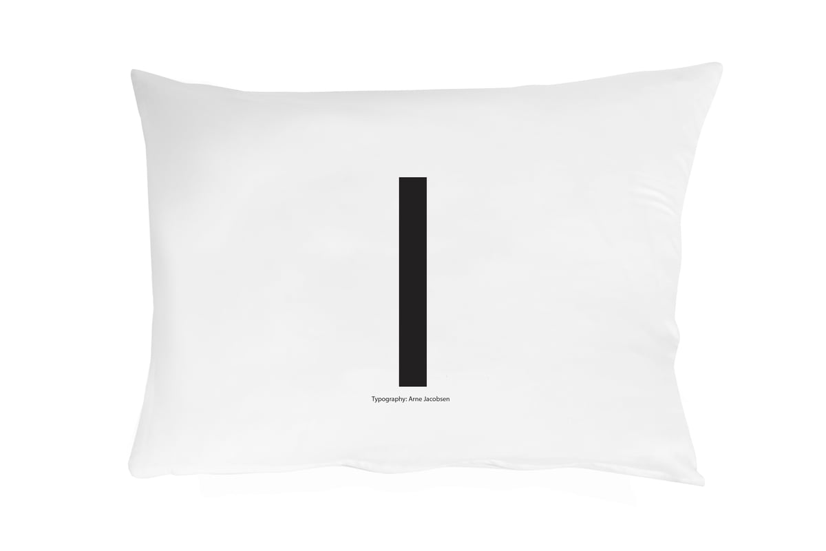 Design Letters tyynyliina 70x50 cm I | Skandinaavinen Sisustus | Tyynyliinat | Valkoinen