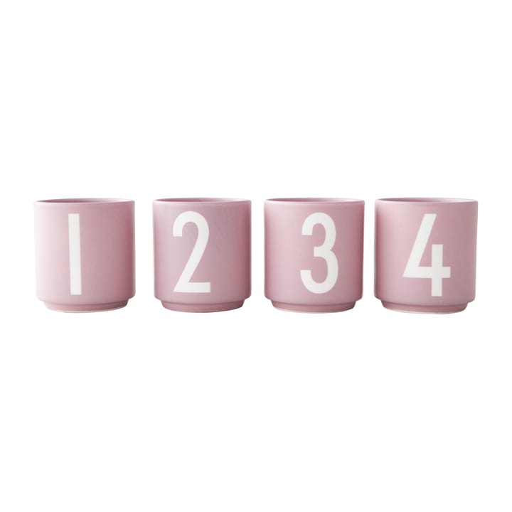 Mini Cups -kuppi 4 kpl setti - Lavender - Design Letters