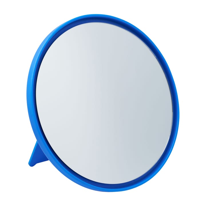 Mirror Mirror -pöytäpeili Ø 21 cm, Cobalt blue Design Letters