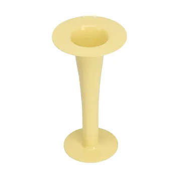 Trumpet 2-in-1 vaasi ja kynttilänjalka 24 cm - Yellow - Design Letters
