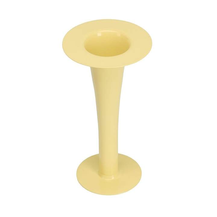Trumpet 2-in-1 vaasi ja kynttilänjalka 24 cm - Yellow - Design Letters