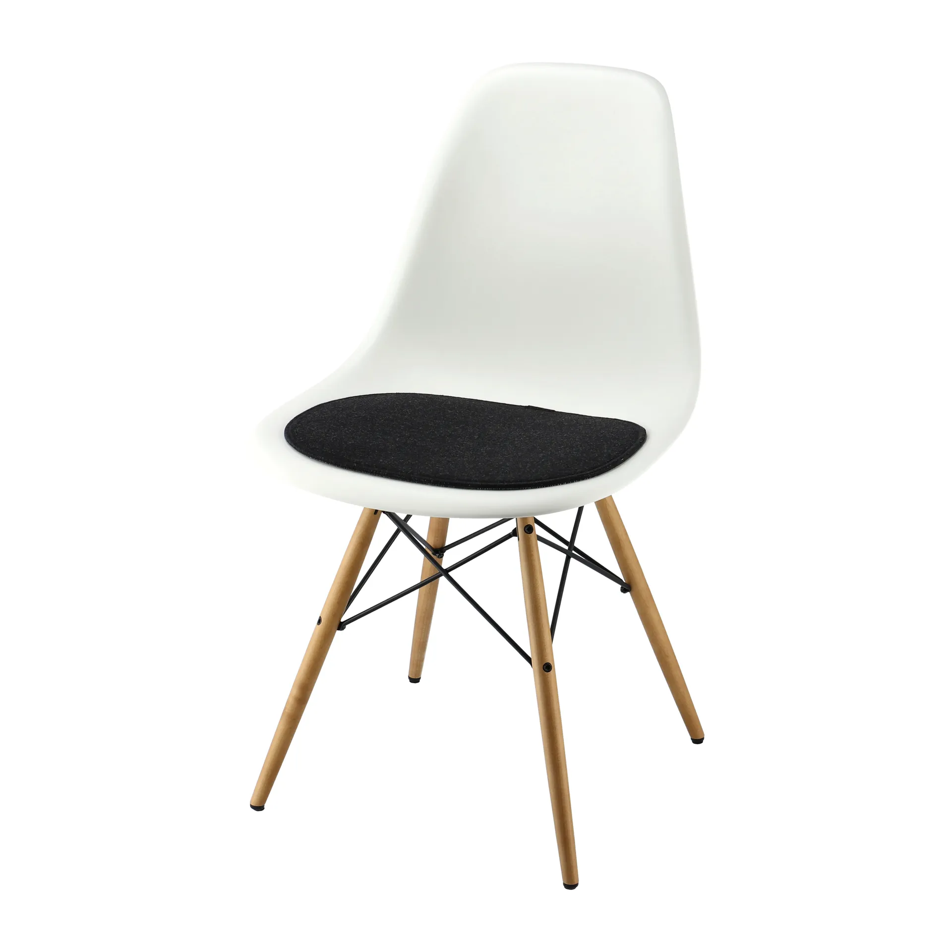 Eames DSR/DSW tyyny, Antrasiitti Designers Eye