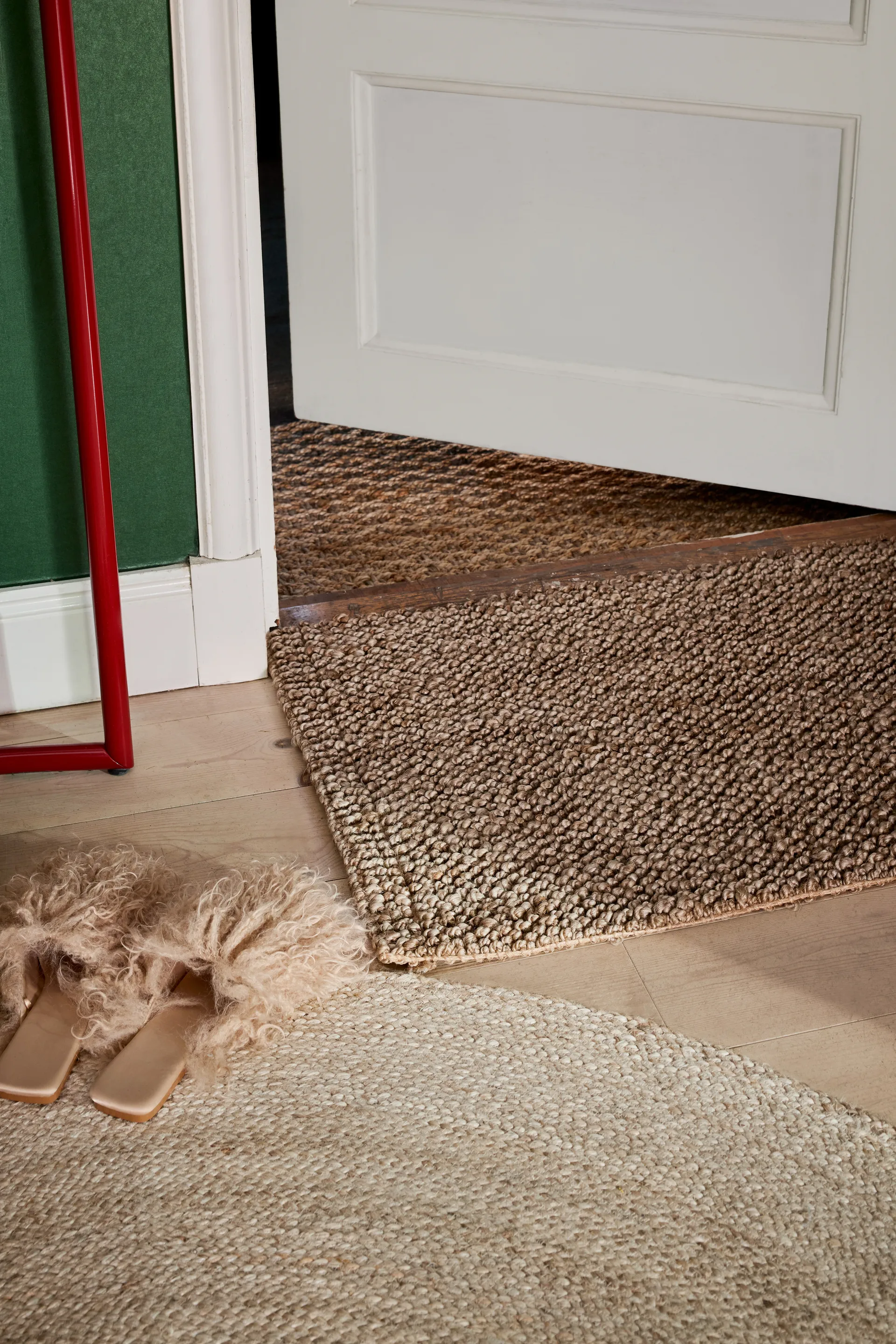 Alice kynnysmatto 60x90 cm, Natural harmaa Dixie