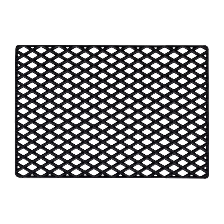 Black grid ovimatto - 45 x 75 cm - Dixie