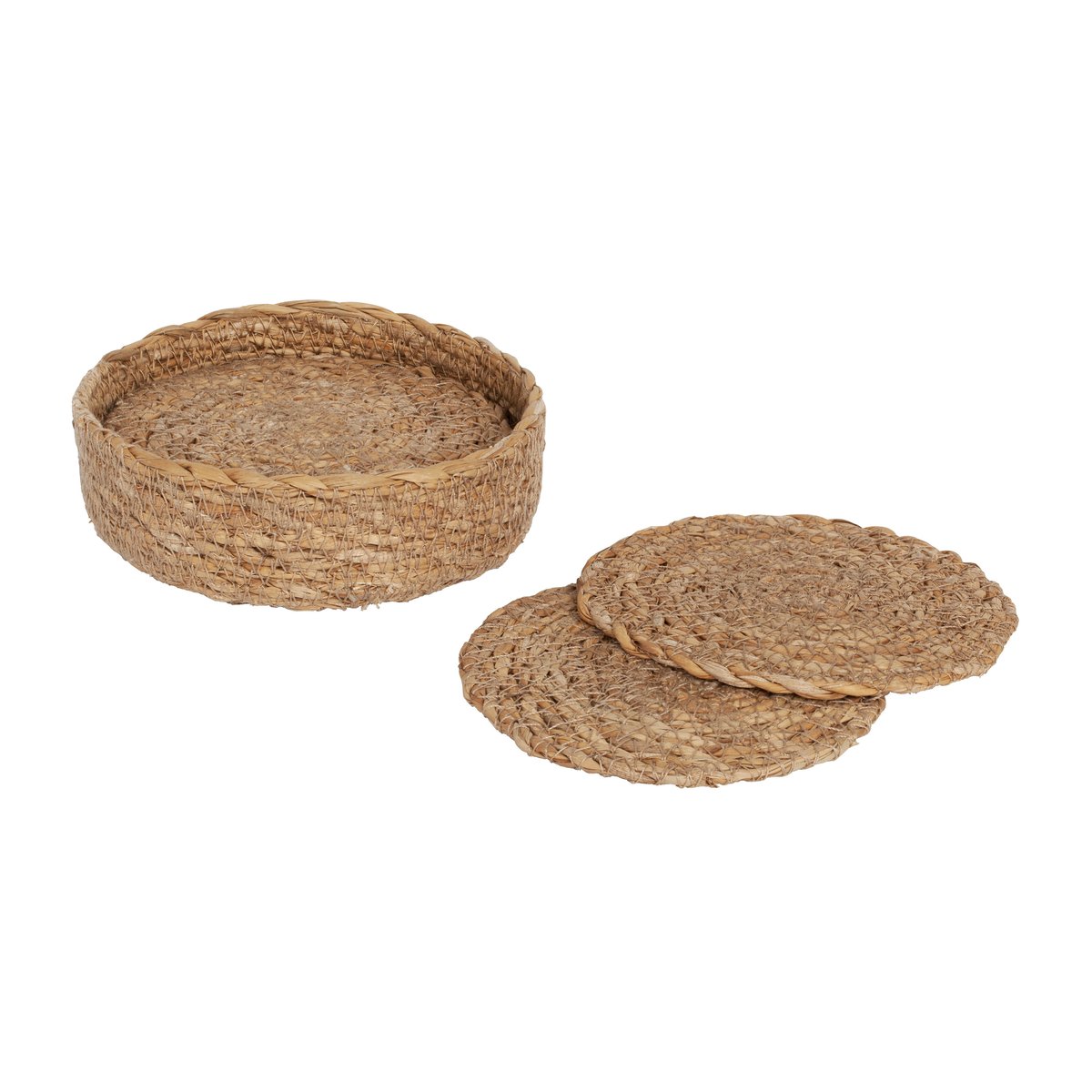 Dixie Ella lasinaluset 10,5 cm 6-pack Natural | Skandinaavinen Sisustus | Lasinaluset | Ruskea