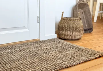 Esther säilytyskori kahvalla 2-pakkaus - Natural - Dixie