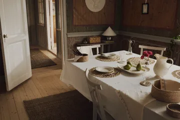 Freja matto 80x250 cm - Luonnonharmaa - Dixie