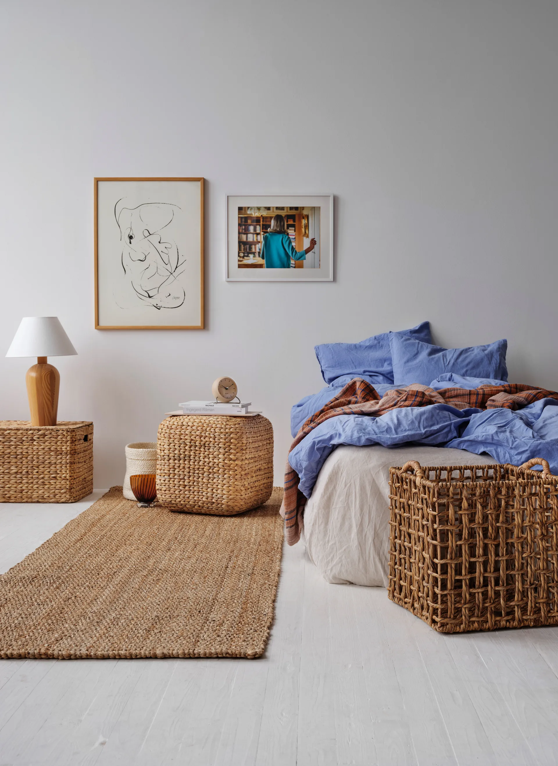 Freja matto 80x250 cm, Luonnonvärinen Dixie