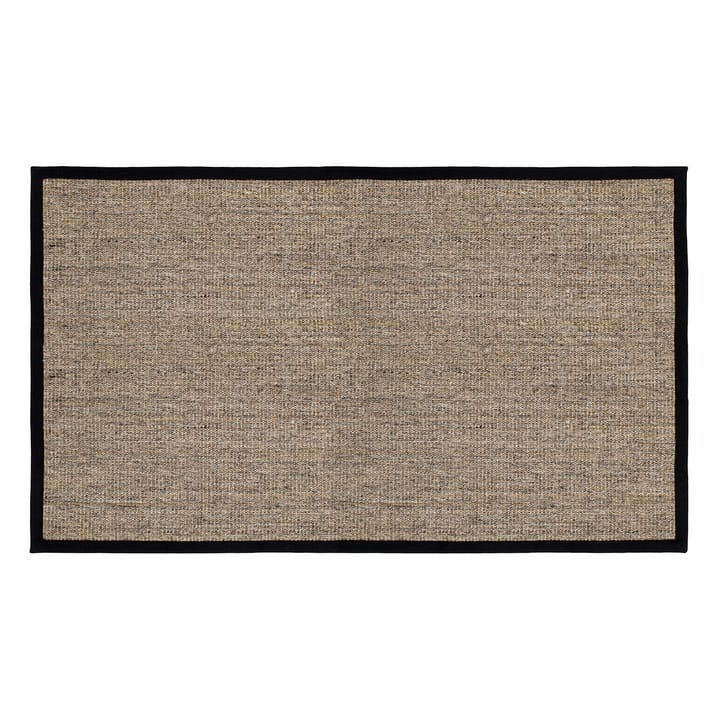Jenny Sisal ovimatto, luonnonvärinen-musta - 70x120 cm - Dixie