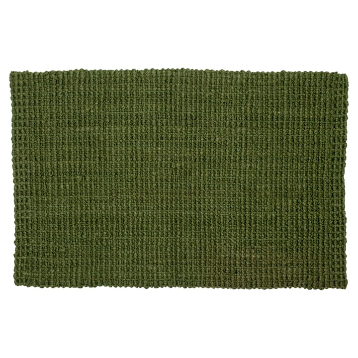 Jute ovimatto, dark green - 60 x 90 cm - Dixie