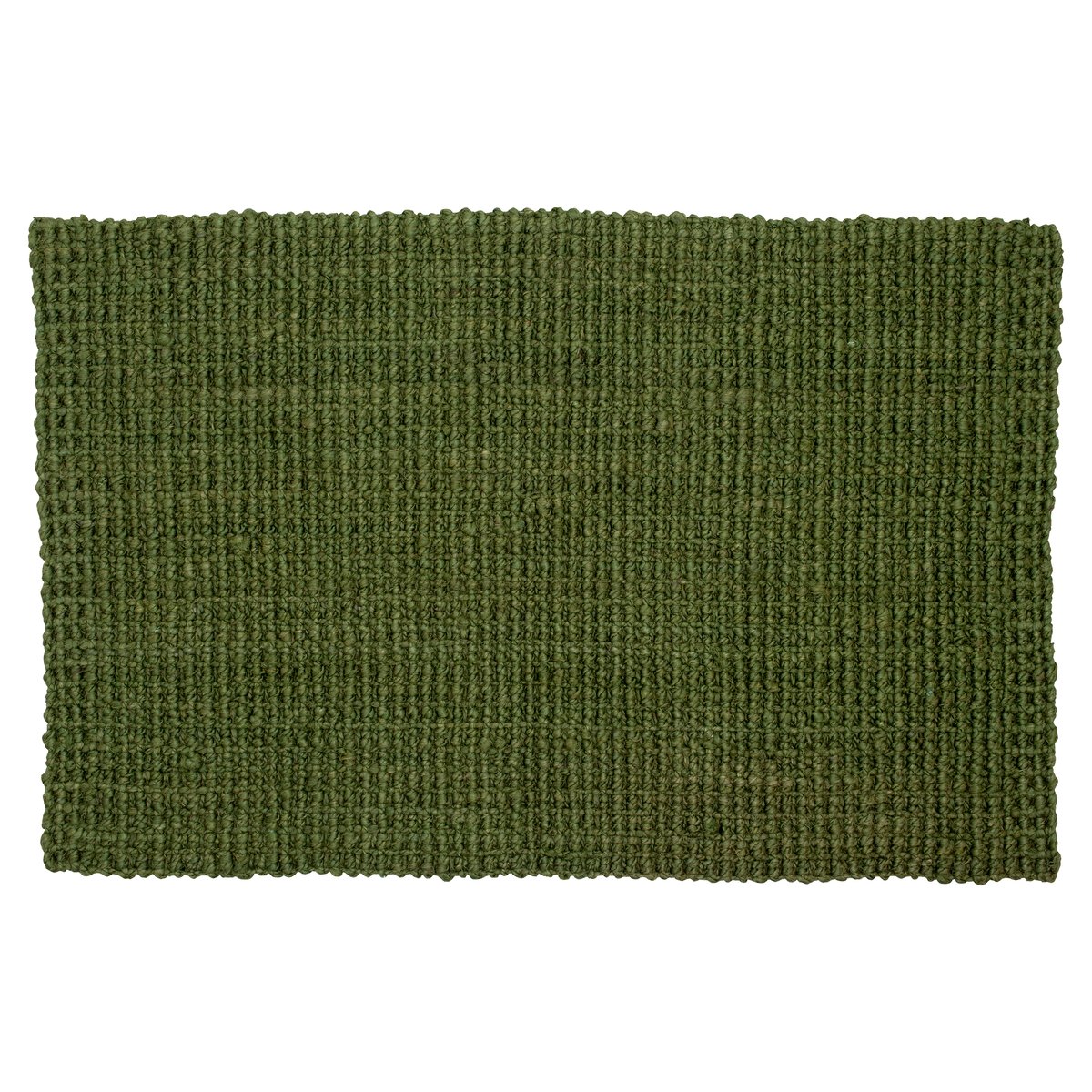 Dixie Jute ovimatto, dark green 60 x 90 cm | Skandinaavinen Sisustus | Kynnysmatot | Vihreä