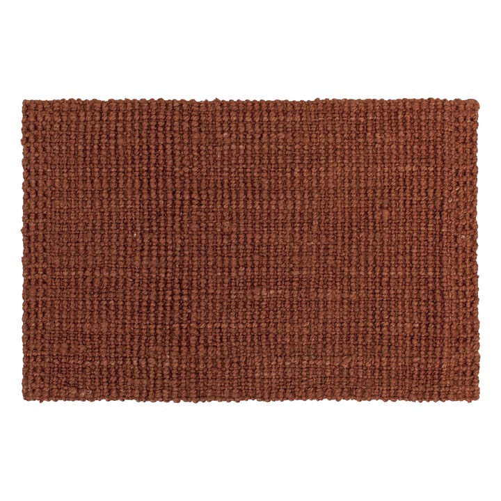 Jute ovimatto, rusty red, 60 x 90 cm Dixie