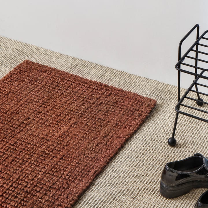 Jute ovimatto, rusty red, 60 x 90 cm Dixie