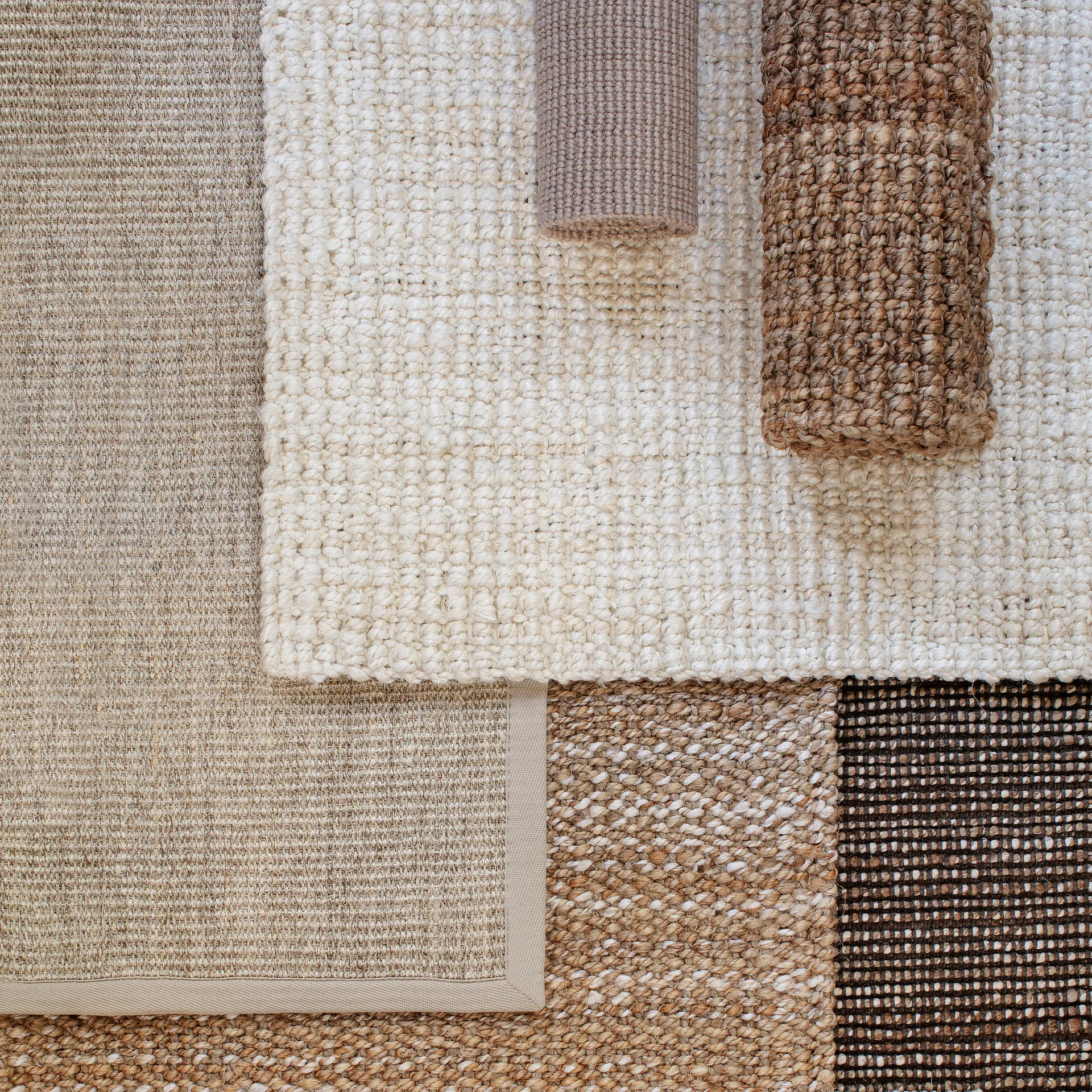 Juutti matto ivory, 70x120 cm Dixie