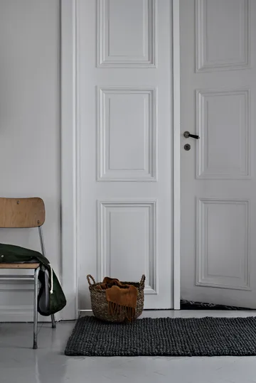 Juutti ovimatto lyijynharmaa - 70x120 cm - Dixie