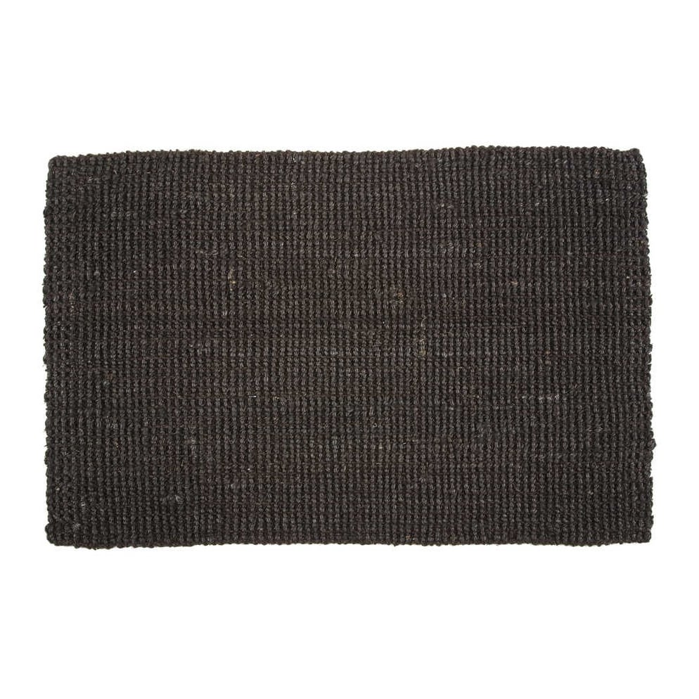 Dixie Juutti ovimatto musta 60x90 cm | Skandinaavinen Sisustus | Kynnysmatot | Musta