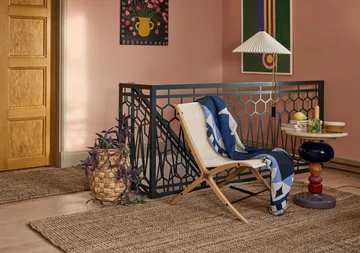 Lily korkea säilytyskori 2 osaa - Natural - Dixie