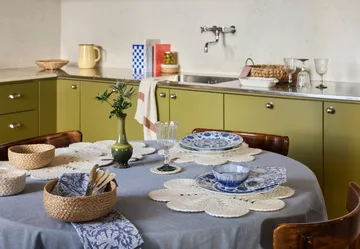 Punottu leipäkori, 3-pakkaus - Luonnonväri - Dixie