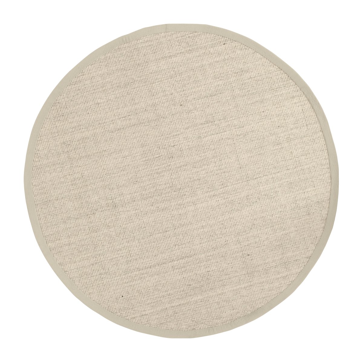 Dixie Sisal matto pyöreä marble 150 cm | Skandinaavinen Sisustus | Pyöreät matot | Beige