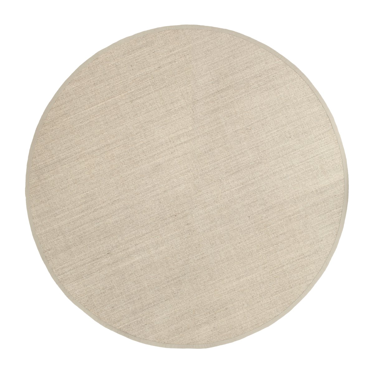 Dixie Sisal matto pyöreä marble 250 cm | Skandinaavinen Sisustus | Pyöreät matot | Beige
