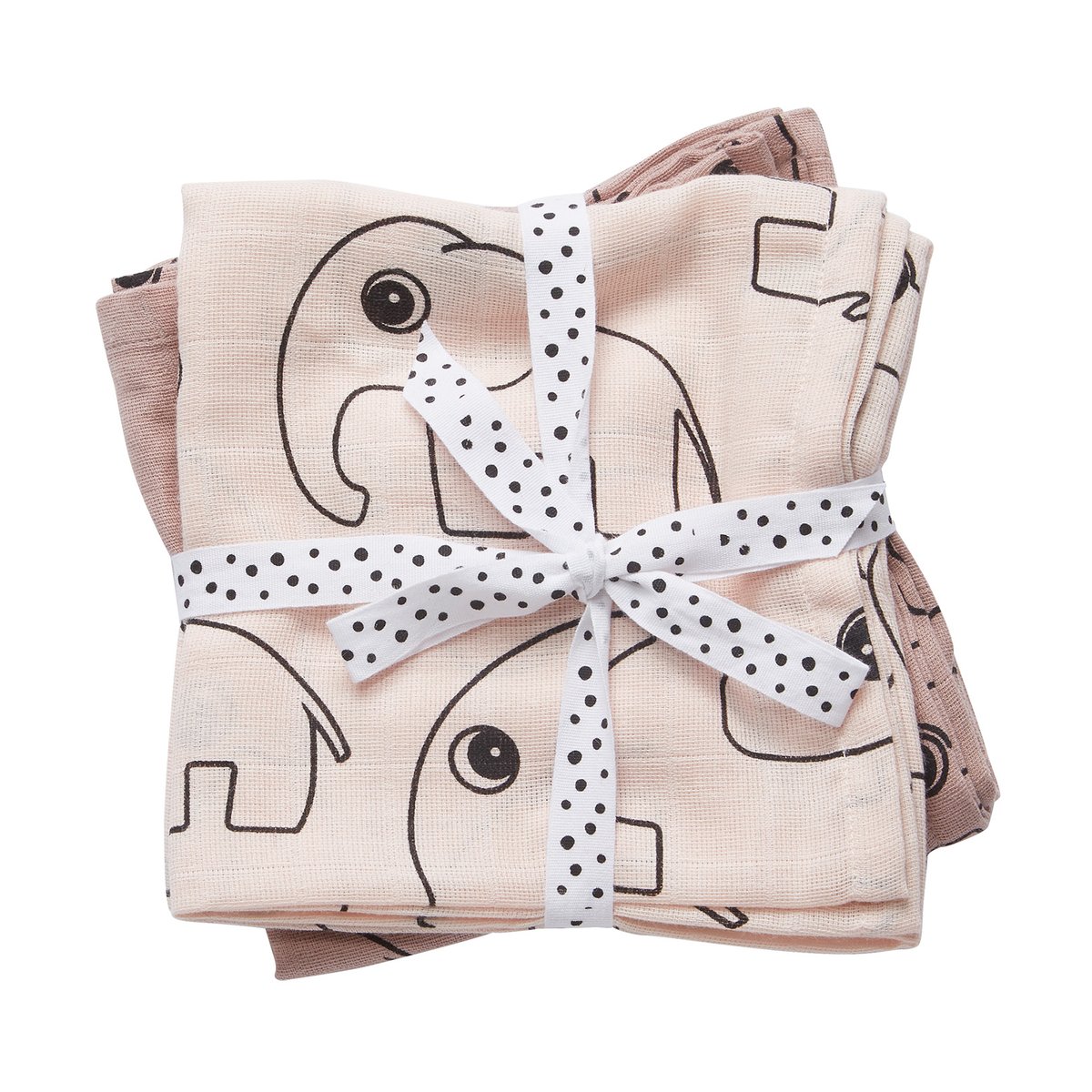 Done by deer Contour vauvapeitto 120x120 cm 2 kpl/pakkaus Puuteri