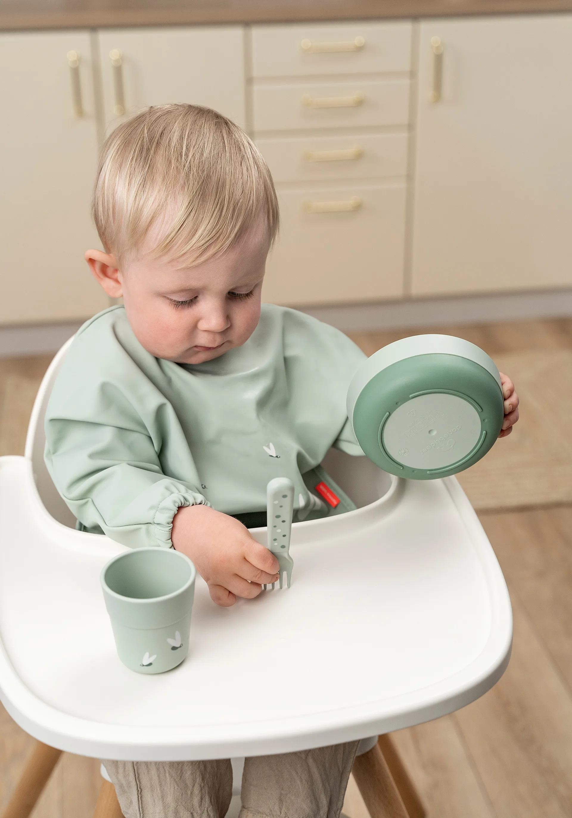 Croco foodie kulho Ø12 cm, Vihreä Done by deer