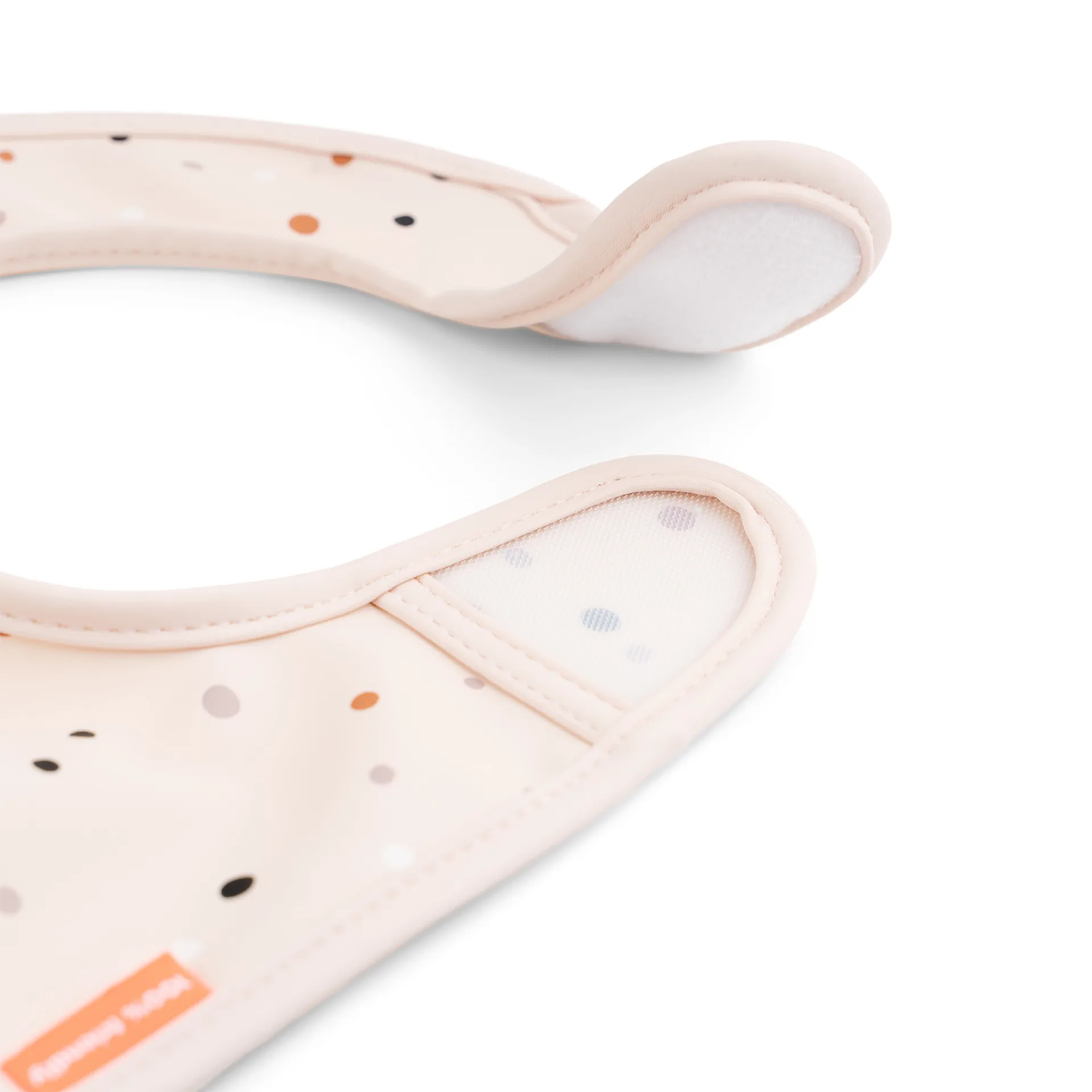 Ozzo ruokalappu tarranauhalla 2 kpl, Puuteri Done by deer