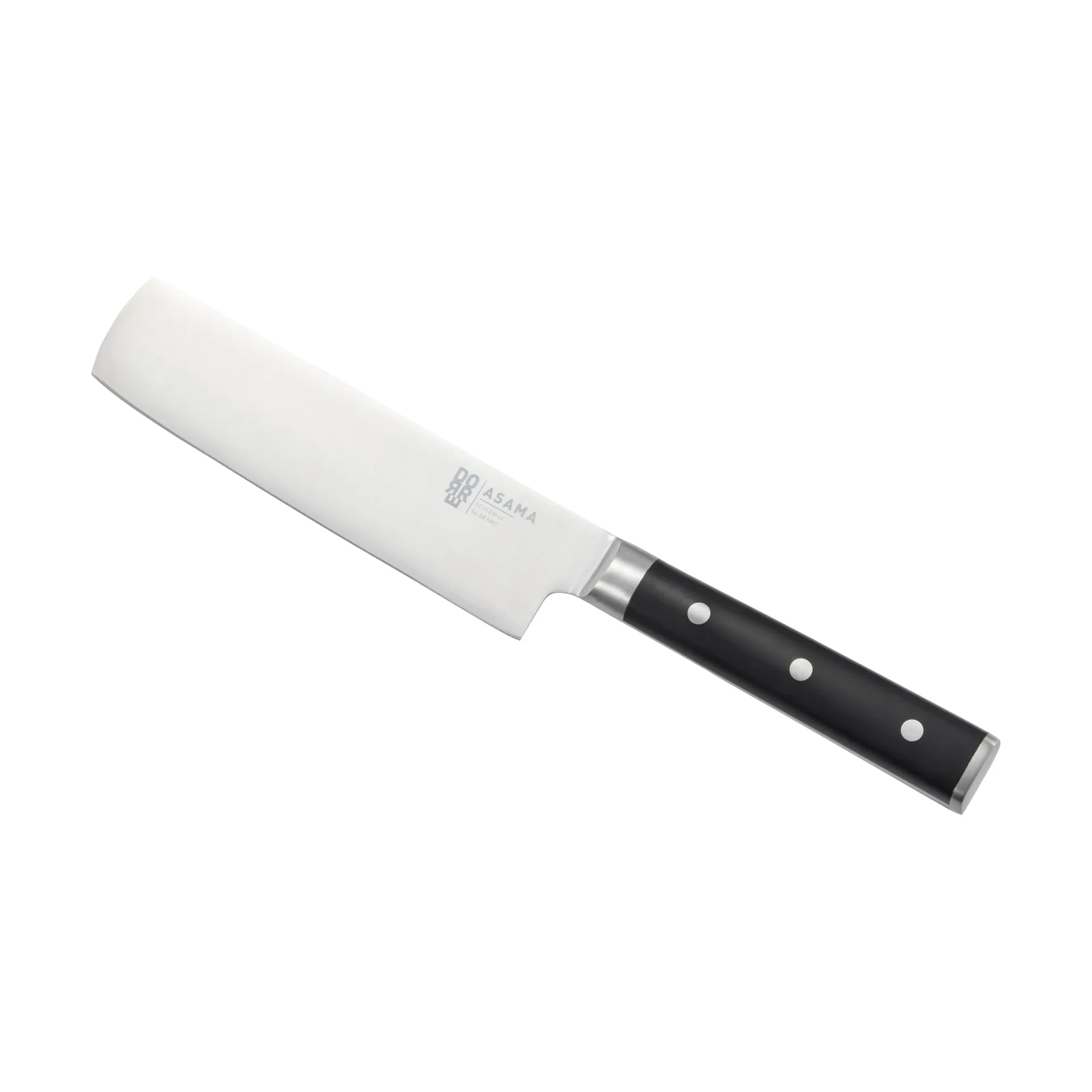 Asama Nakiri vihannesveitsi, Ruostumaton teräs, musta, 31 cm Dorre