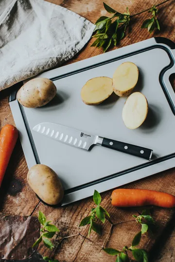 Asama santokuveitsi 13 cm - Musta kahva - Dorre