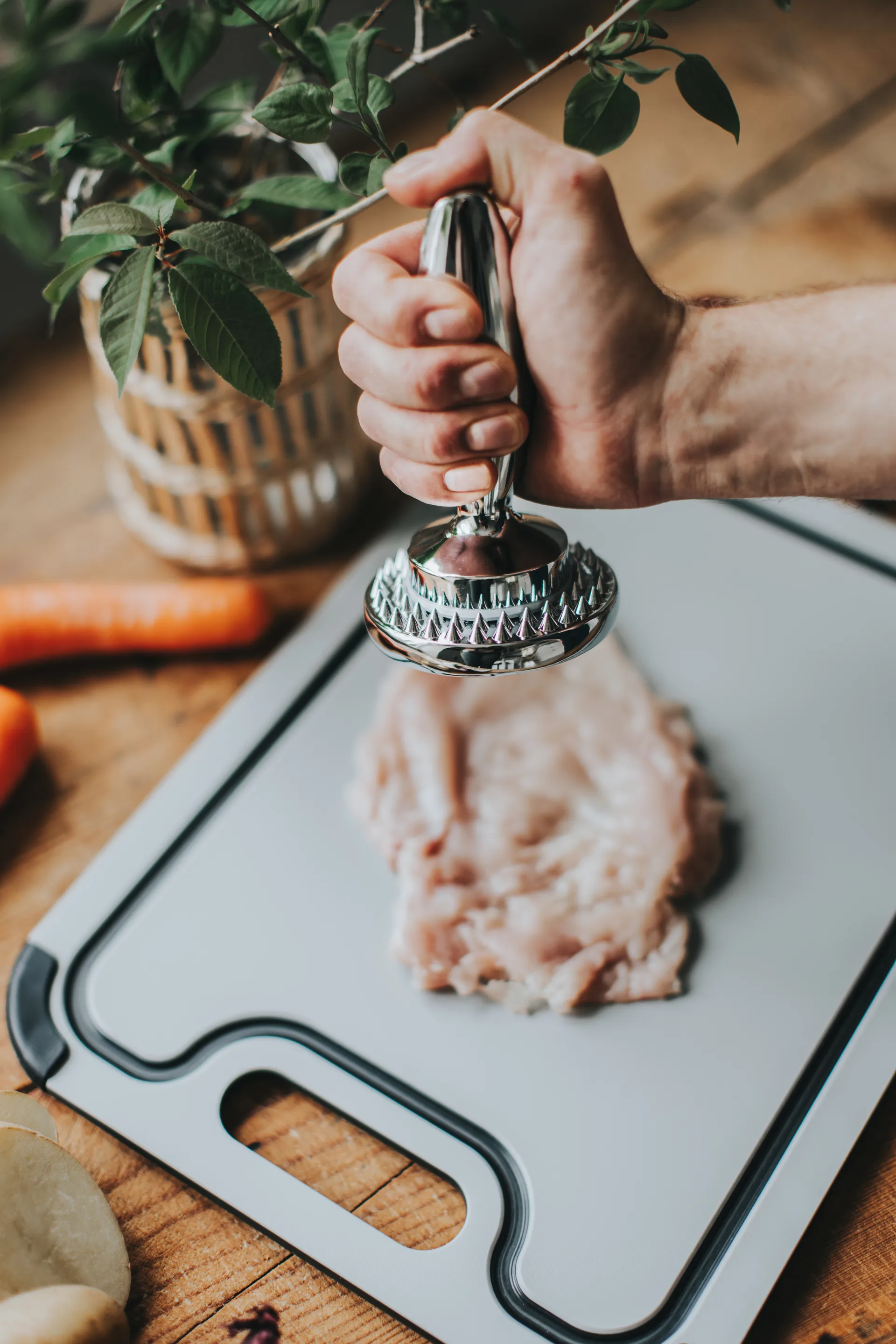 Birdie Biffbankare käännettävä 14,5x8,3x8,3 cm, Ruostumaton teräs Dorre