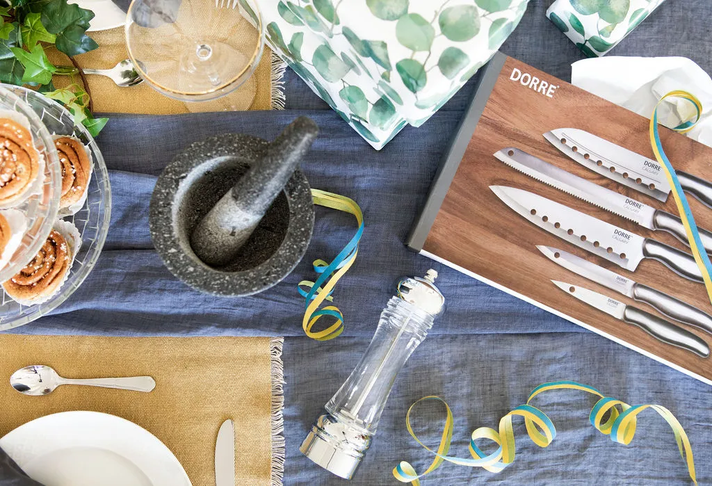 Birkedal mortteli Ø13 cm, Granit Dorre