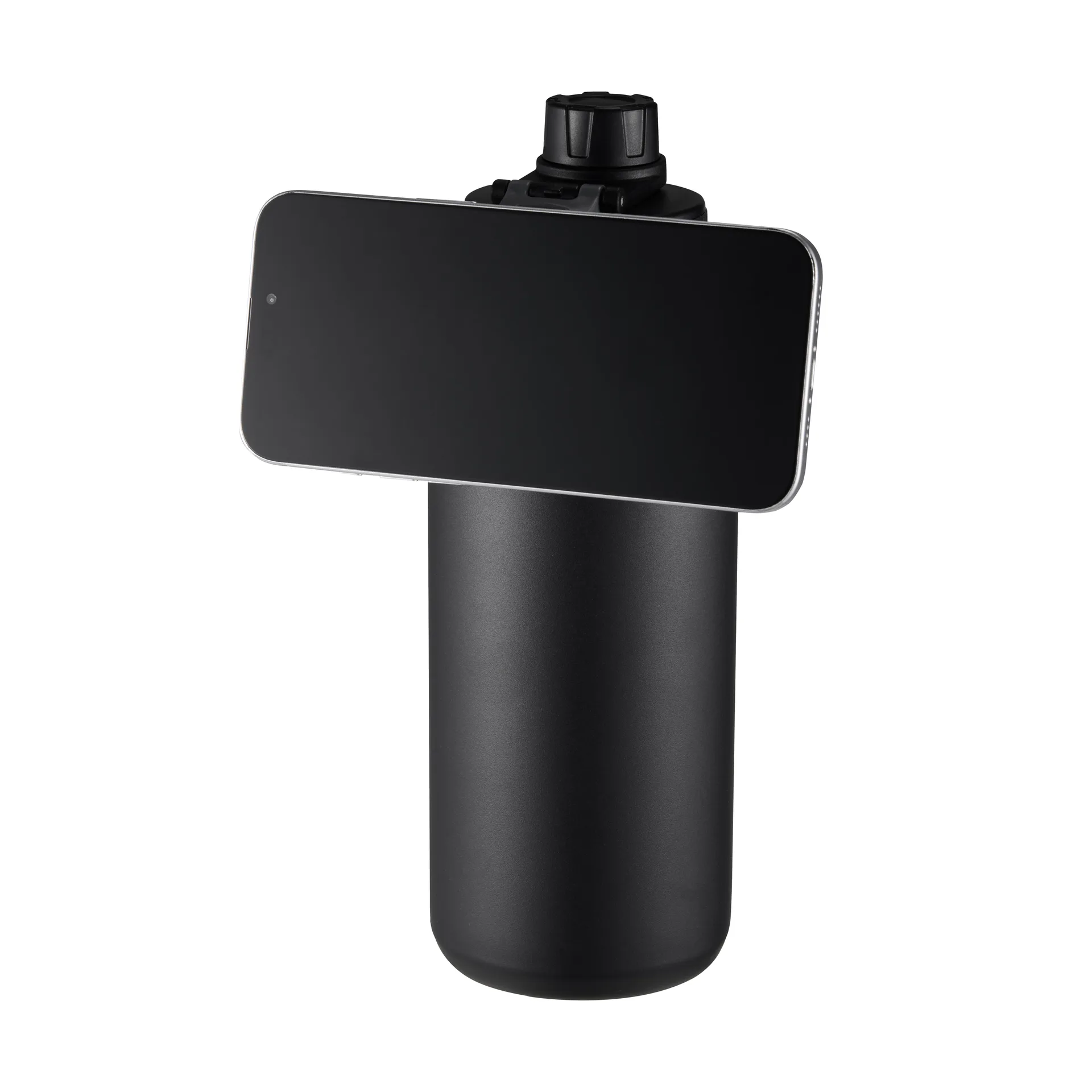 Flory juomapullo kaksiseinämäinen mobiilimagnetti 0,9 L, Musta-lila Dorre