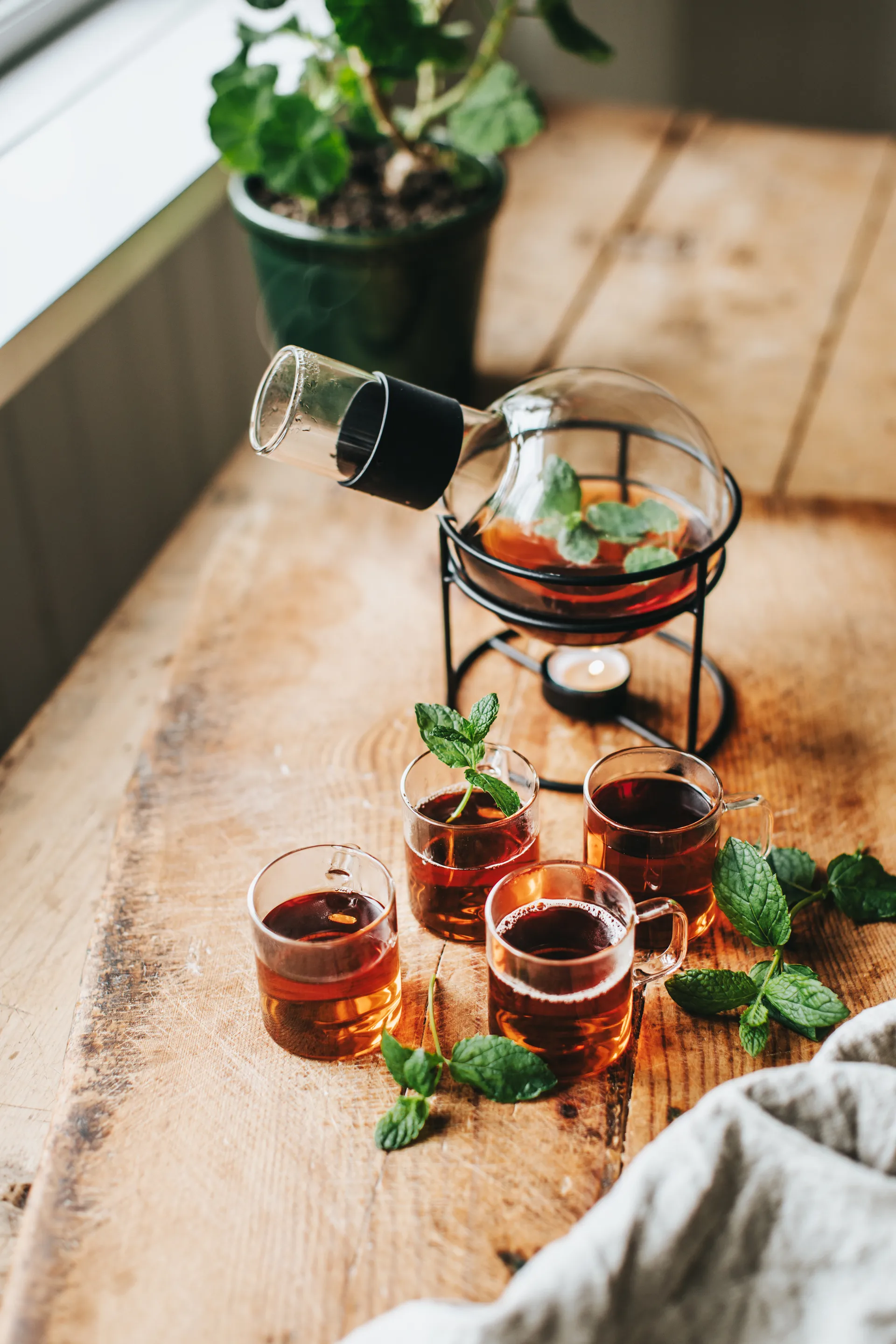 Glora glögipullo lasi 1,3 l, Musta Dorre