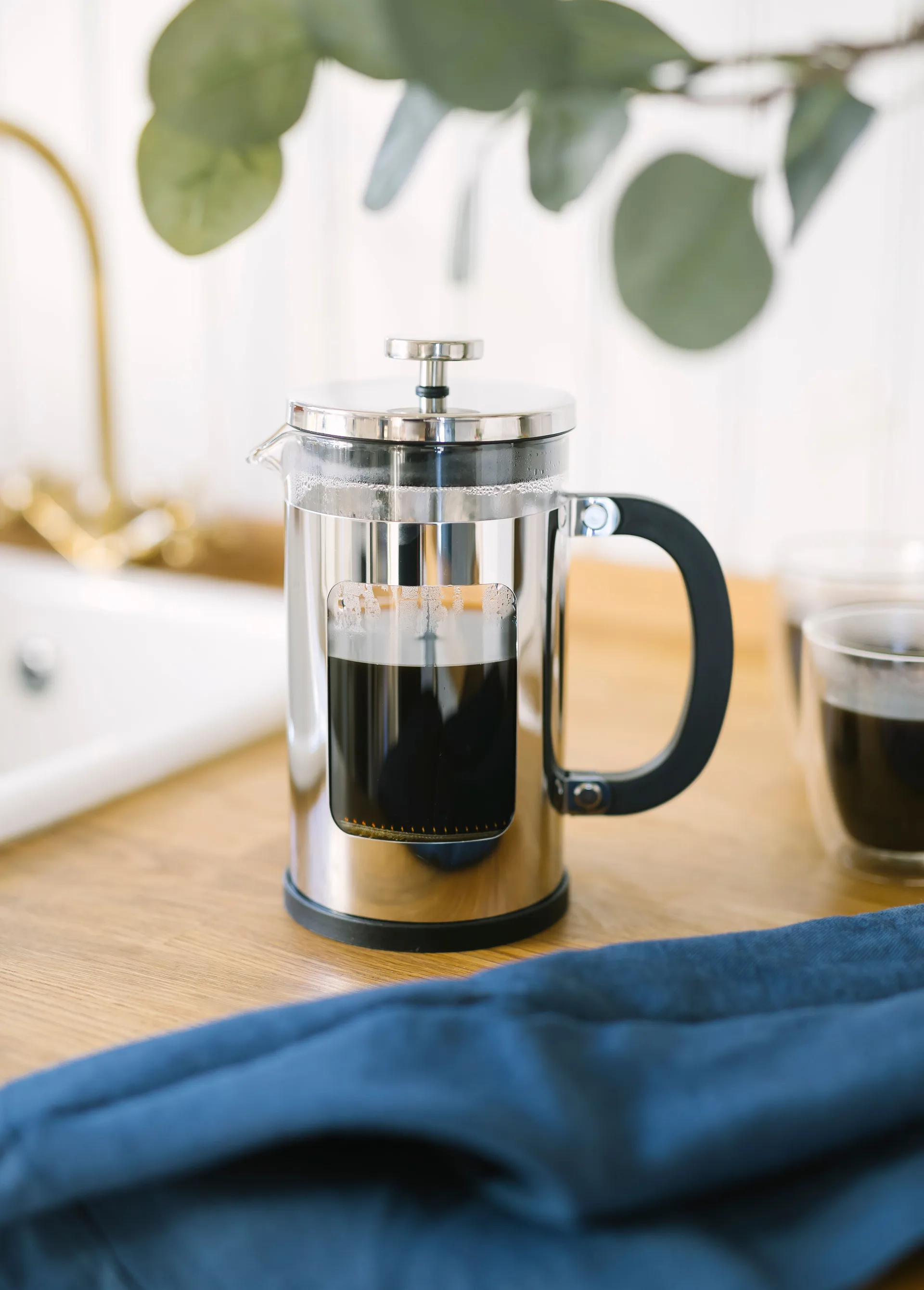Ki pressokannu 1,2 L, Lasi-ruostumaton teräs Dorre