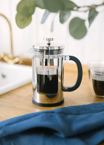 Ki pressokannu 1,2 L - Lasi-ruostumaton teräs - Dorre