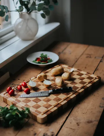 Kombo leikkuulauta - Bambu, 56x35x3,5 cm - Dorre