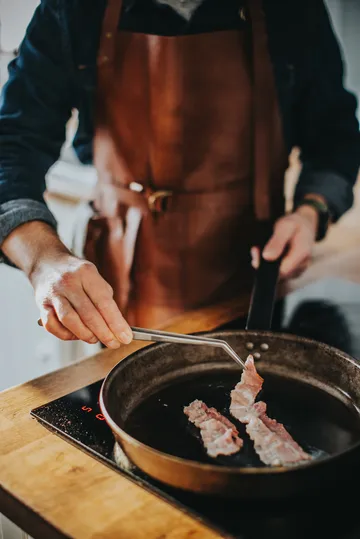 Miah ruokapihdit kaartuvalla kärjellä 24x2,5 cm - Ruostumaton teräs - Dorre