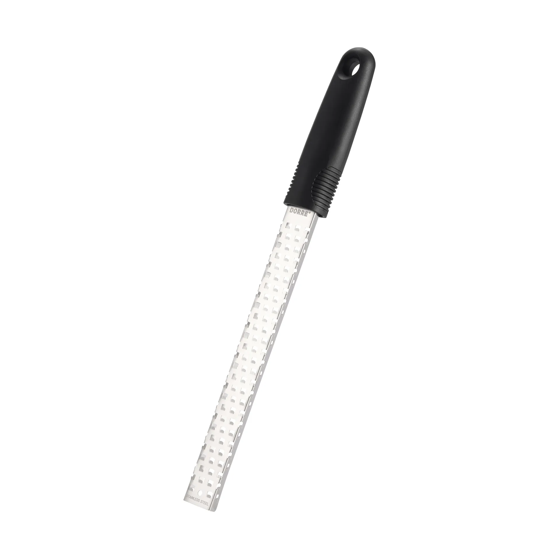 Rio raastin kahvalla, Ruostumaton teräs, medium, 4 mm, 31,6x3,2x2,4 cm Dorre