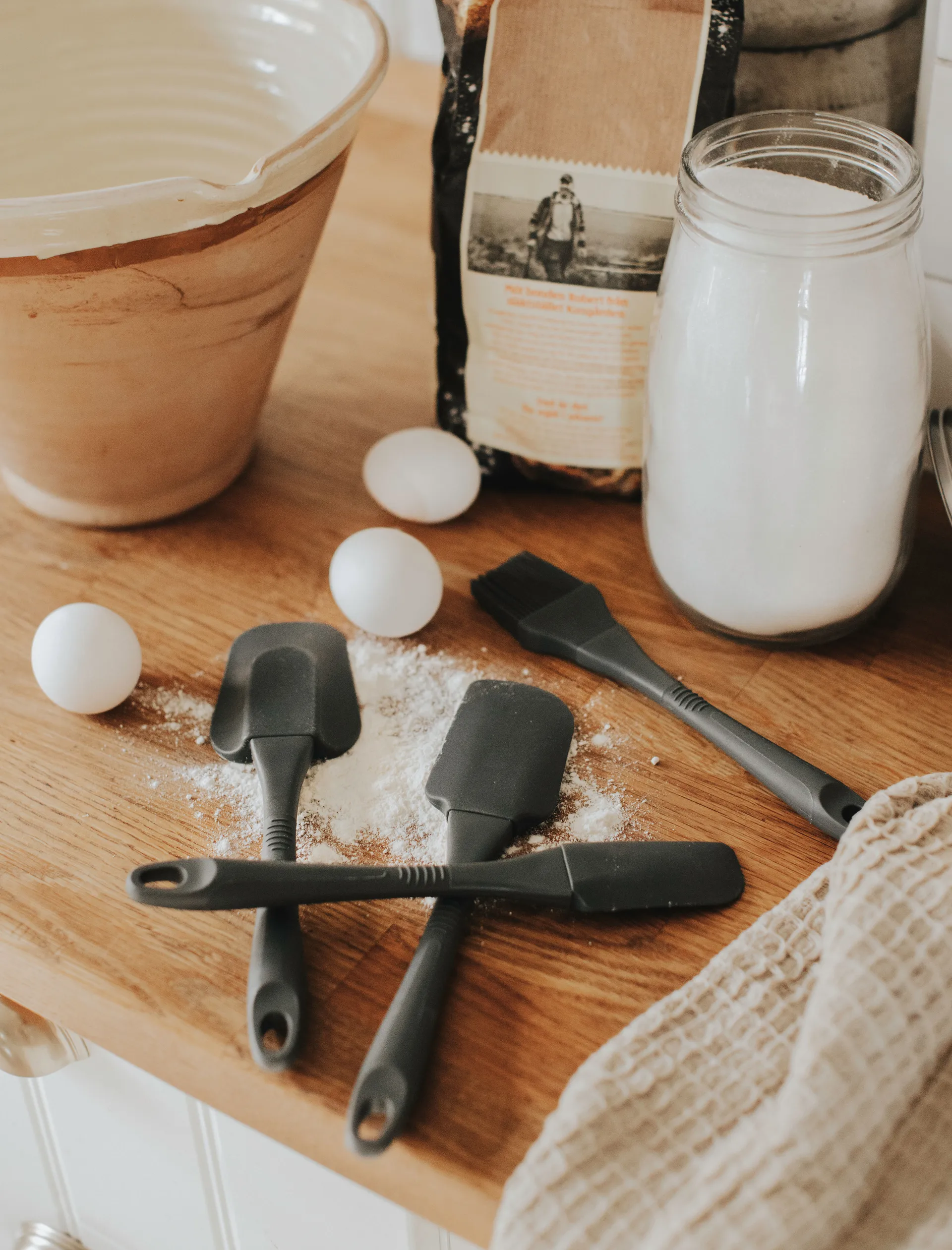 Rowan keittiövälineet setti 4 osaa, Harmaa Dorre