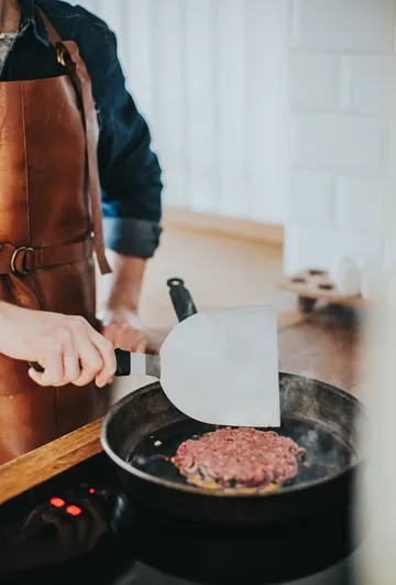 Sasha paistinlasta ruostumaton teräs - Musta XL - Dorre