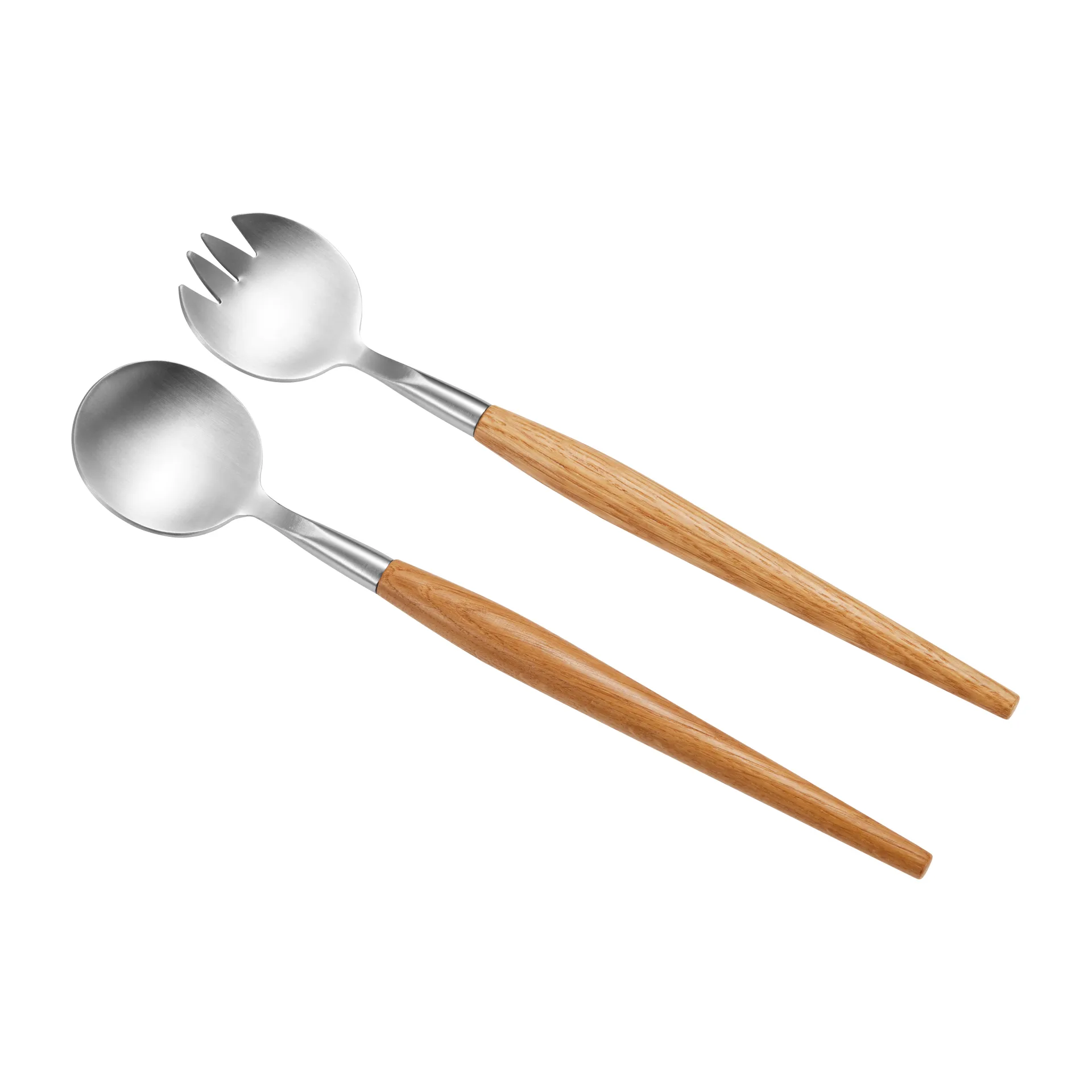 Sico salaattiaterimet 28 cm, Ruostumaton teräs-akacia Dorre