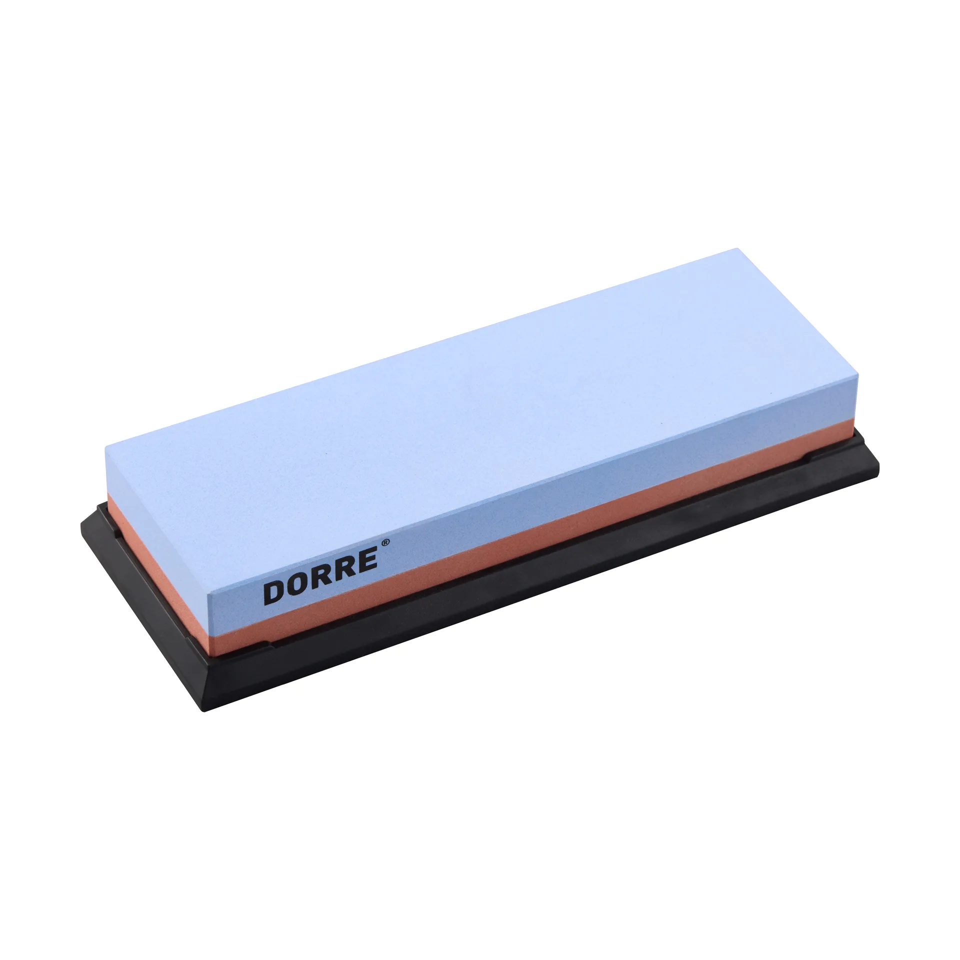 Suri hiomakivi kumipohja 18x6x3 cm, 240/1000 hiomapaperi Dorre