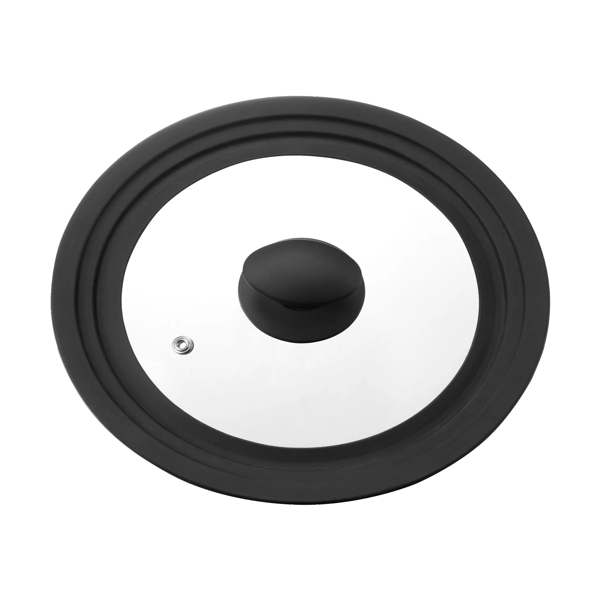 Una yleiskansi 20/22/24 cm, Lasi-musta silikoni Dorre