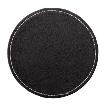 Visby lasinaluset Ø10 cm 6-pack - Musta - Dorre