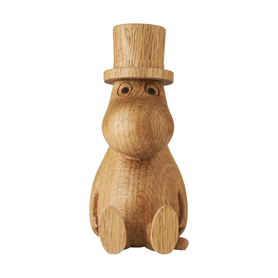 Muumi puukoriste Muumipappa 11 cm, TAMMI (FSC) Dsignhouse x Moomin