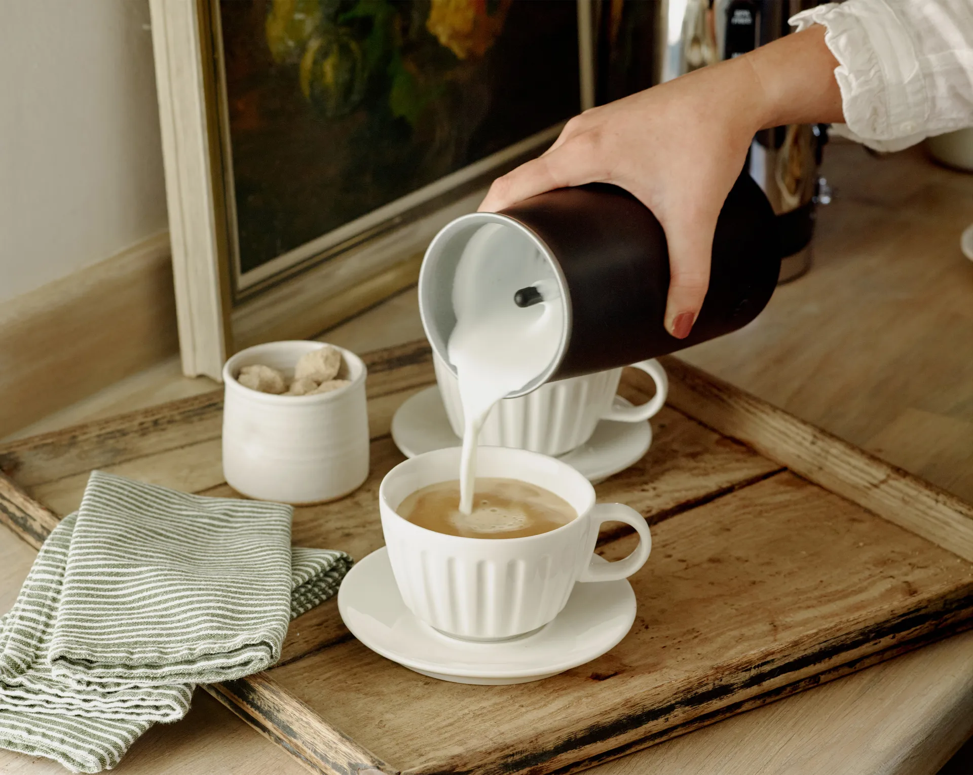 Dualit maidonvaahdotin suklaatoiminnolla 20,5 cm., Musta Dualit