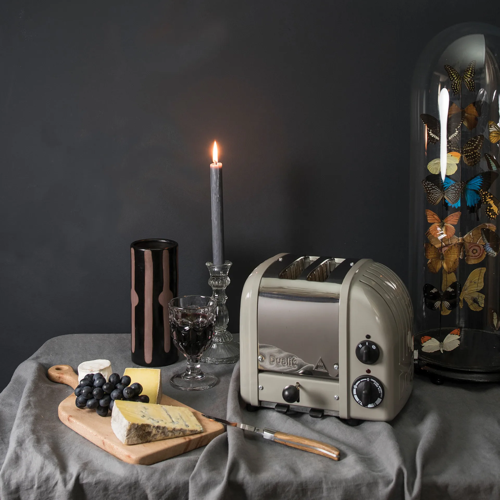 Leivänpaahdin Classic 2 Viipaletta, Harmaa Dualit